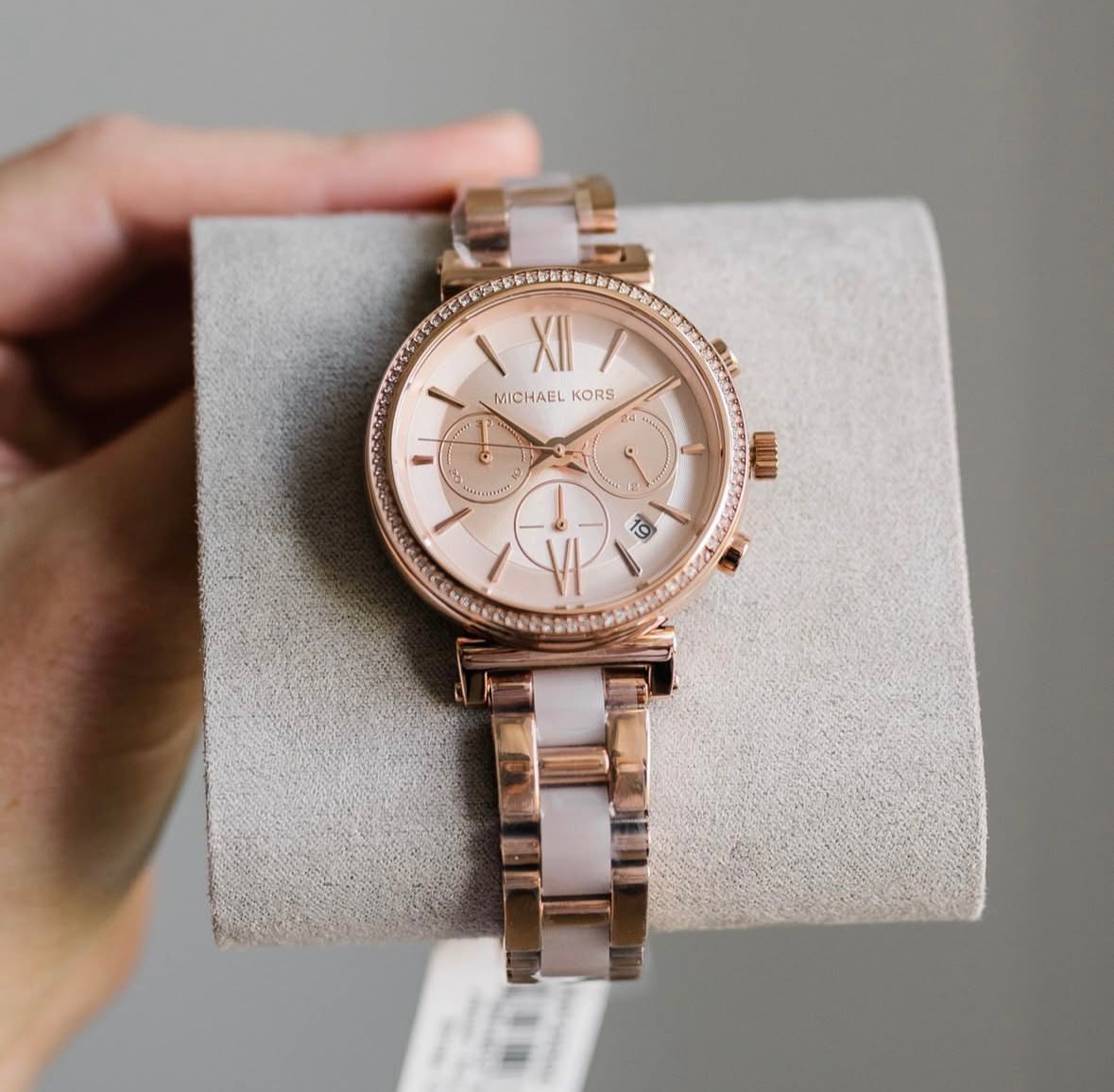 Michael Kors Pink ceramic dial